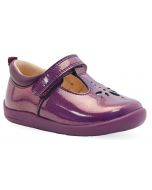 Start-Rite Puzzle Blackcurrant T-bar Shoes