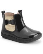 Start-Rite Wonderland Black Gold Chelsea Boots