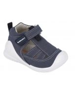 Biomecanics 252188-A089 Blue Canvas Shoes