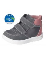 Ricosta Pepino Rory Grey Pink Waterproof Boots