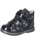 Ricosta Pepino Abby Black Patent Waterproof Boots