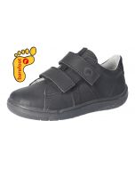 Ricosta Jaxon Black Barefoot School Shoes
