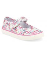 Start-Rite Blossom Pink Floral Canvas Shoes