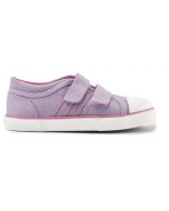 Start-Rite Sandcastle Lilac Glitter Canvas Shoes