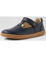 Bobux Kid+ Louise II Navy T-bar Shoes