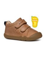 Geox Steppieup Cognac Barefoot Shoes