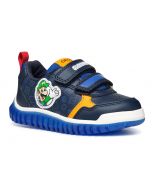 Geox Lightyloo Mario Navy Trainers
