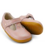 Bobux Step Up Louise Dusk Pearl T-bar Shoes 