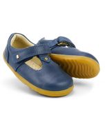 Bobux Step Up Louise Midnight T-bar Shoes