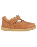 Bobux Step Up Louise Caramel T-bar Shoes