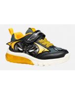 Geox Ciberdron Black Yellow Batman Trainers