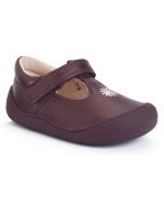 Start-Rite Floret Burgundy T-bar Shoes
