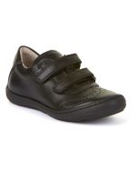 Froddo G3130233 Black Leather School Shoes