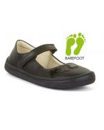 Froddo G3140185 Nina Barefoot Black School Shoes