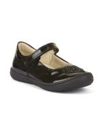Froddo G3140190 Mia Black Patent School Shoes