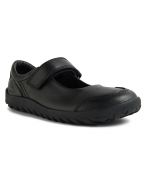 Bobux Alpha Hula Black Barefoot School Shoes
