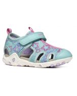 Geox Whinberry Aqua Lilac Sandals