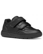Geox Theleven Black School Shoes