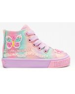 Lelli Kelly Margaery Baby Mid Lilac Canvas Baseball Boots