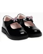 Lelli Kelly Melody 3 LKSO8933 Black Patent School Shoes