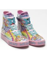 Lelli Kelly Unicorn Mid Canvas Baseball Boots