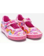 Lelli Kelly Unicorn Pink Canvas Shoes