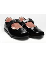 Lelli Kelly Classic G Fitting Black Patent School Shoes
