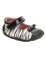 Hush Puppies Party Starter Black Pre-Walkers