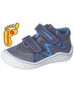 Ricosta Pepino Patti Grey Blue Barefoot Shoes