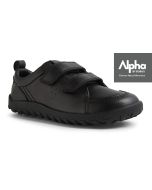 Bobux Alpha Ripley Black Barefoot School Shoes
