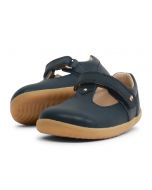 Bobux Step Up Louise Navy T-bar Shoes