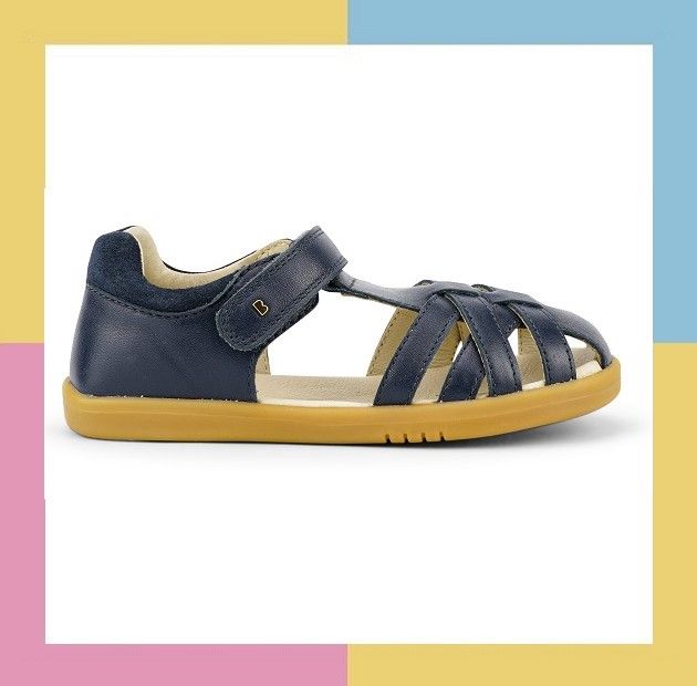 Sandali Bobux Barefoot Kid+ Cross Jump Per Bambini (2-5 Anni), Colore Dusk Pearl-Rose Gold, Taglia 30, Unisex