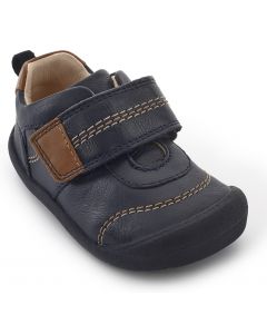 Start-Rite Footprint Navy Shoes
