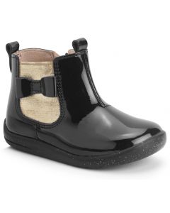 Start-Rite Wonderland Black Gold Chelsea Boots