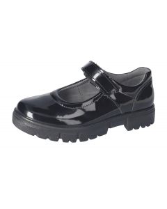 Ricosta Kylie Black Patent School shoes