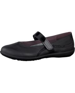 Ricosta Meesha Black School Shoes