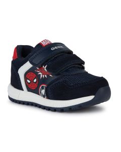 Geox Alben Spiderman Navy Trainers
