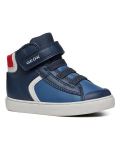 Geox Gisli Navy Red Boots