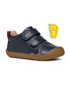 Geox Steppieup Navy Barefoot Shoes