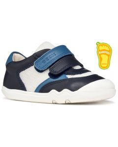 Geox Steppieup Navy Avio Barefoot Shoes