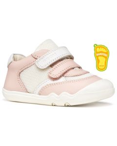 Geox Steppieup Rose White Barefoot Shoes