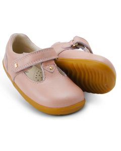 Bobux Step Up Louise Dusk Pearl T-bar Shoes 