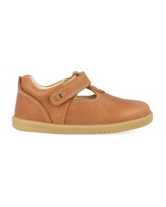 Bobux I-walk Louise Caramel T-bar Shoes