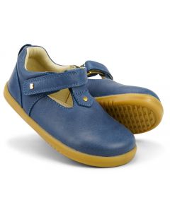 Bobux I-walk Louise Midnight Blue T-bar Shoes