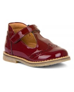 Froddo Elis Bordeaux Patent T-bar Shoes