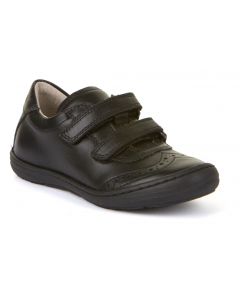 Froddo G3130233 Black Leather School Shoes