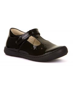 Froddo G3140170 Black Patent T-bar School Shoes