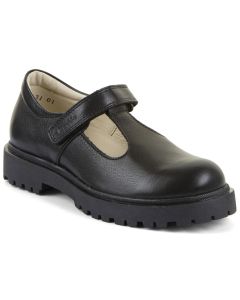 Froddo G3140198 Lea T Black Leather School Shoes
