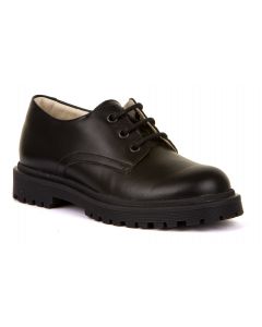 Froddo G4130077-1 Lea Black Leather School Shoes