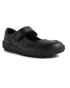Bobux Alpha Hula Black Barefoot School Shoes